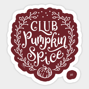 Pumpkin Spice Sticker